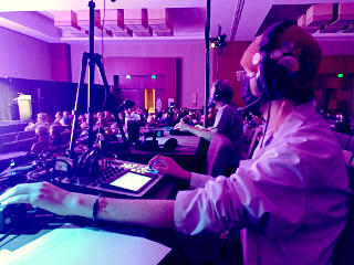 Running production: sound and lights