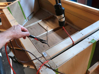 Quick-n-dirty taped wiring hookup for practicals