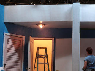 Early ceiling fixture test