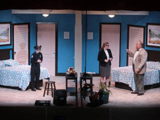 TV monitor light effect