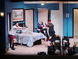 Standoff with multiple guns