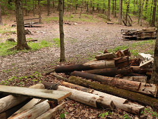 Dance floor/tent gone