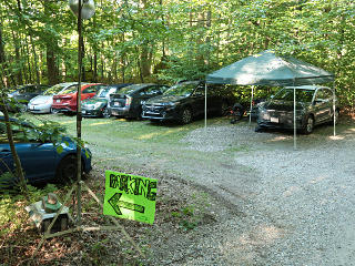 Usual operational spot at the head of Parking