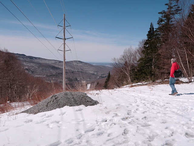 Day 2 at Jay Pass: my friend made it in