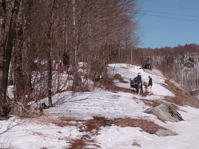 More people piling into the area