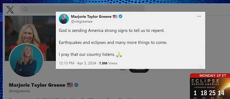 Far-right idiots don't understand science and nature (Marjorie Taylor Greene)