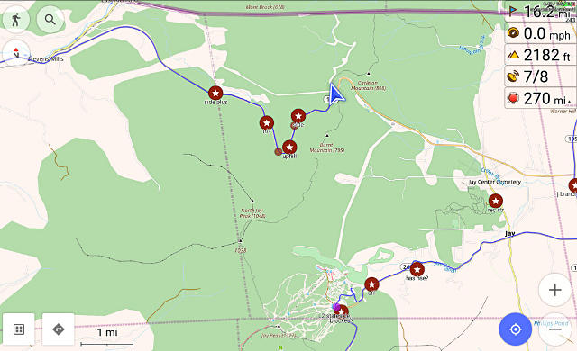 Driving my loop through Jay Peak, Richford, and the pass