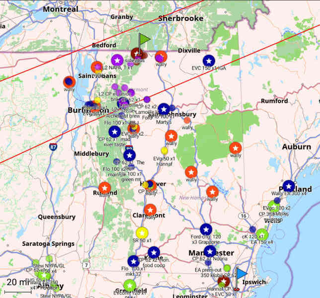 GPS charger and Walmart waypoints