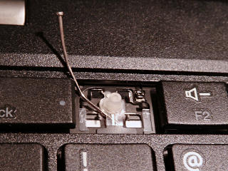 Splitting the keyboard membrane