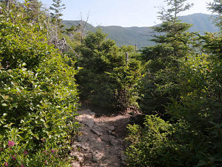 Breaking out to ridge cliffs