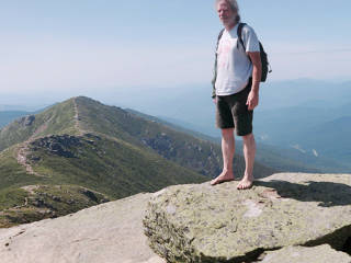 On top of Lafayette, trail off toward Lincoln