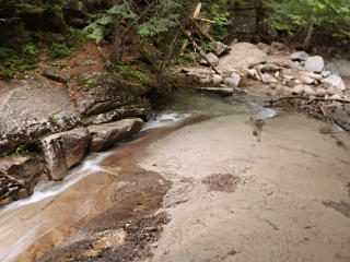 Big slab heading down