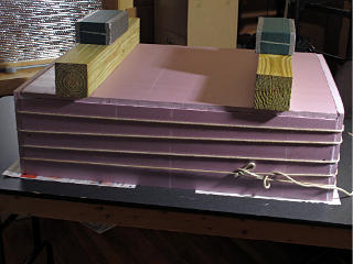 Letting the top cure in place