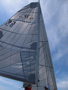 Respectable sail area