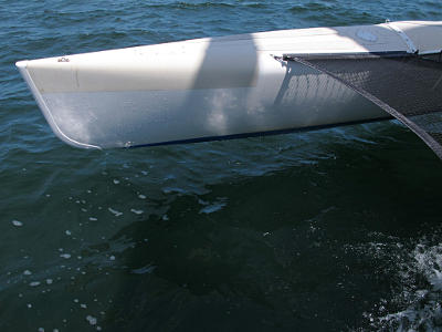 Upwind ama lifting clear