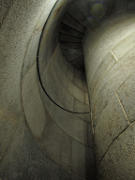 Stairway up Bunker Hill monument
