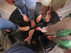 All of our feet over the 200 ft shaft