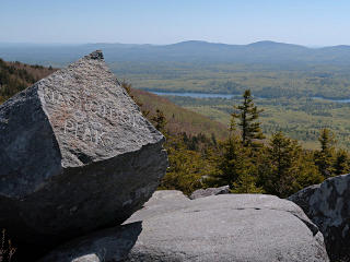 Weird name at Bald Rock