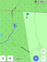 Getting near cave location