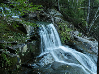 Waterfall on low ISO and long exposure