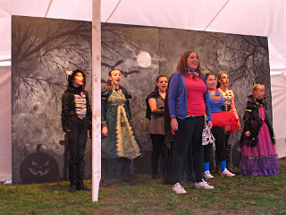 Singing group rehearsal