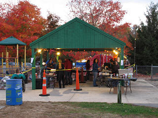 Food pavilion running