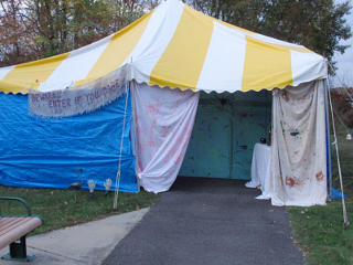 Mad scientist lab entrance