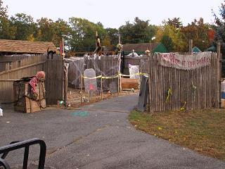 Graveyard entrance end