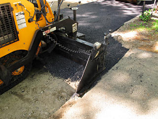 Paver screed extension