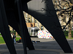 Toaster and bread bag hack seen through Great Sail