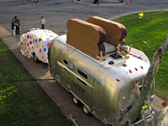 Toaster hack viewed from above (in a tree)