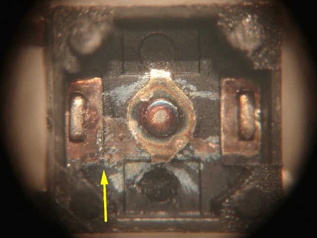 After 'hipot' treatment