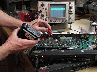 Receiving a beltpack without help