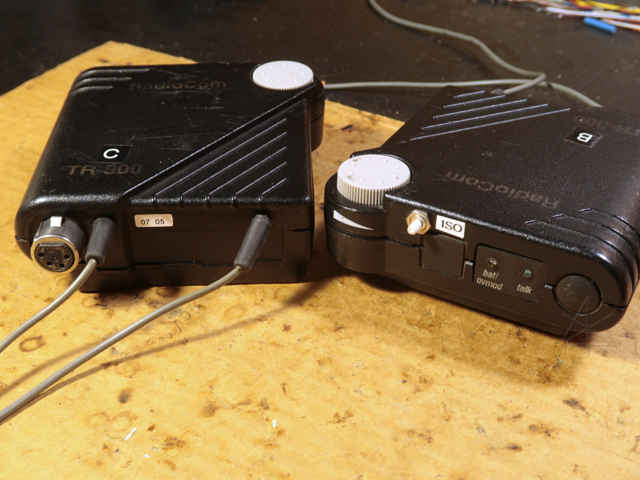 Radiocom TR-300 beltpacks w/ ISO option