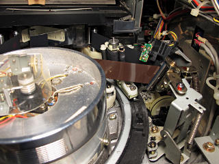 Roller cleaned, partially loaded