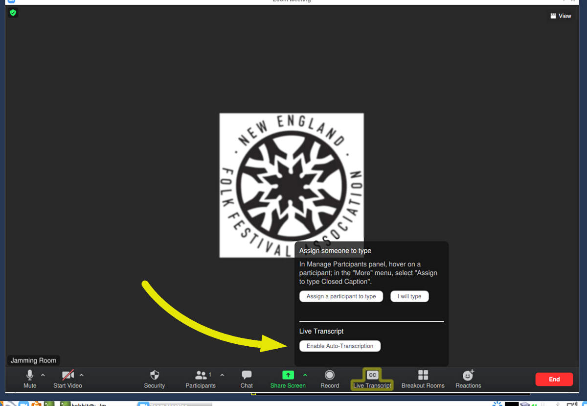 How to enable auto-transcription