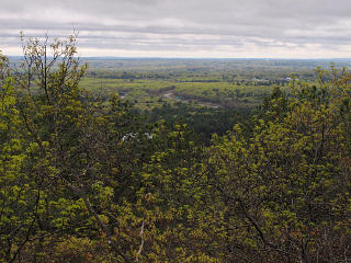 View vaguely to the east from Hancock Hill