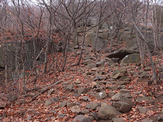 Facing a steep climb