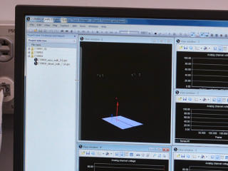 Motion-capture realtime analysis vectors