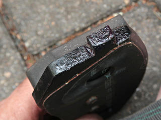 Lube key moving pieces: pad ears