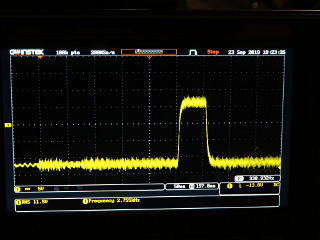 PLC marching right over pilot squarewave