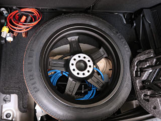 Raised position gives more room underneath