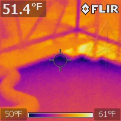 New cold front in corner