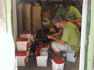 Sorting hundreds of stray screws