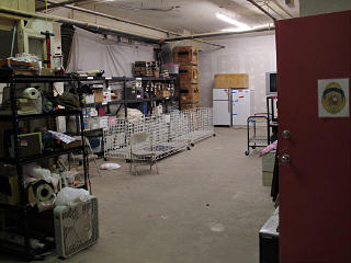 Empty storage, southeast