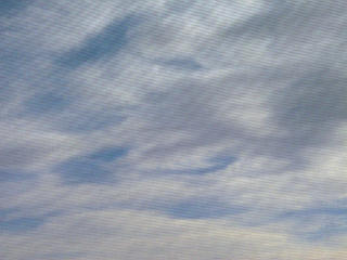 A wispy sky