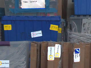 Tagged storage items detail