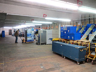 Slotting stuff in by pallet loads