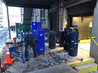 More loading into Haverhill