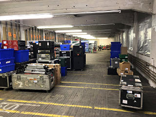 View from the tech end of the room